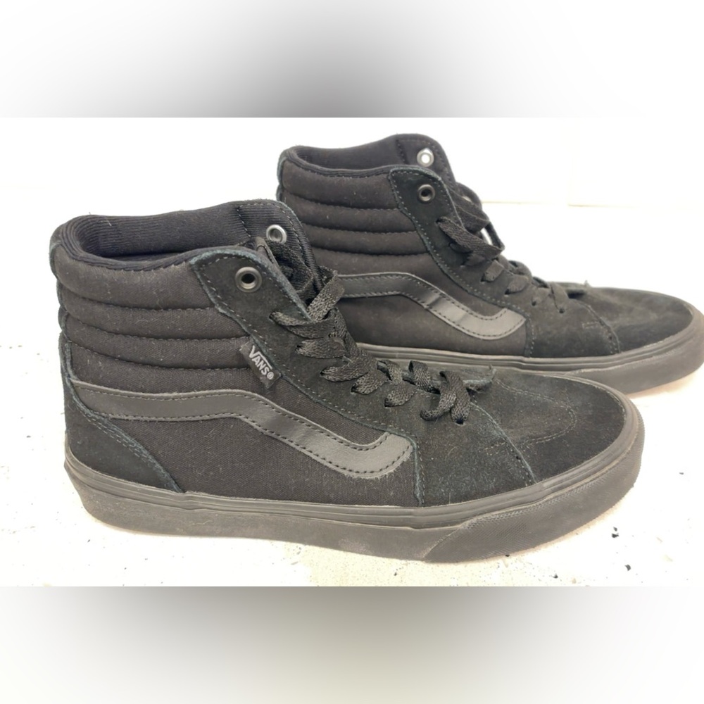 Mens Vans Sk8-Hi Canvas Shoe 7.5